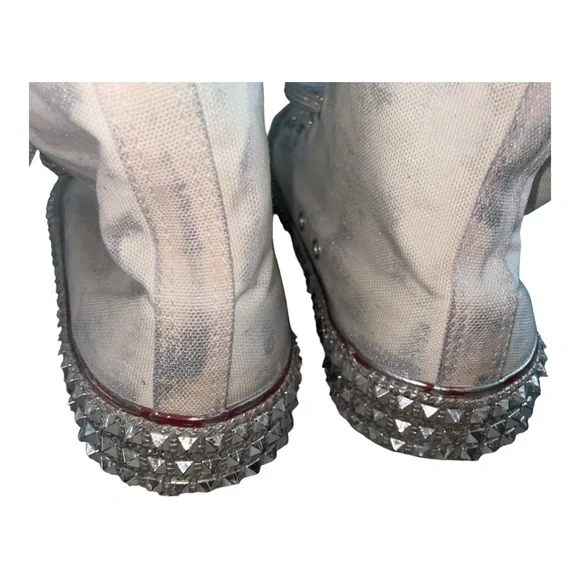 Nan-ku Couture x Free People studded and bejeweled sneakers Size US 8 - Picture 7 of 7